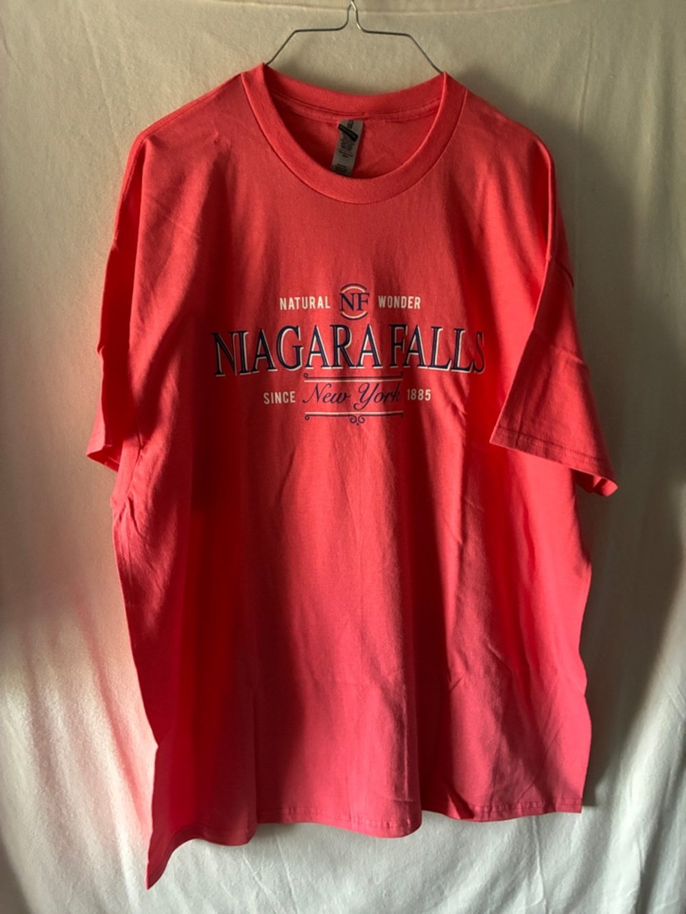Niagara Falls Coral Short-Sleeve Graphic T-Shirt